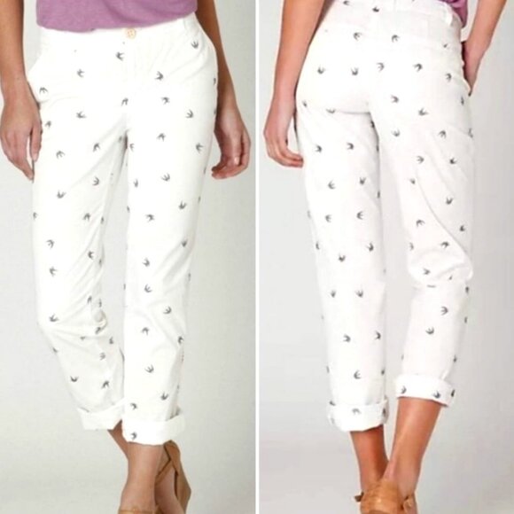 New ANTHROPOLOGIE x Daughters of Liberation Embr Starling Chino Pant 4 MSRP $148 - Picture 1 of 7